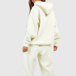 Ropa de calle de gran tamaño personalizada estilo OEM ODM proveedor al por mayor disponible Sudadera con capucha para mujer suave polar - Product Image 5