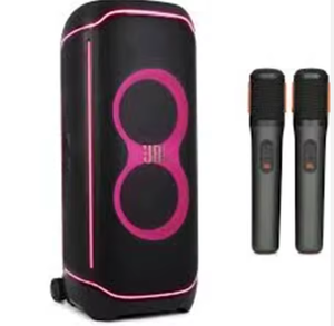 Altavoz para Fiestas PARTYBOXXs de Alta Calidad, Paquete Karaoke con Dos Micrófonos Inalámbricos - Product Image 1