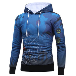 OEM personalizado de los hombres sudaderas con capucha de gran tamaño con patrón sólido teñido liso para el invierno ropa de calle diseño de sublimación para la venta - Product Image 1
