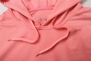 Sweat à capuche surdimensionné pour femme, pull-over de 15 couleurs, vente en gros - Product Image 6