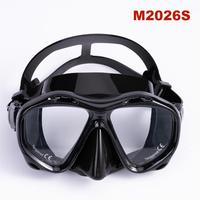 Masque de plongée en apnée, verre trempé transparent, pour adultes, natation, sports nautiques, plongée libre, équipement de plongée