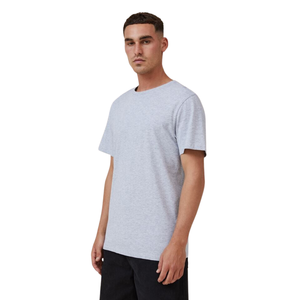 Camiseta de Hombre de Algodón 100% Personalizada de Alta Calidad, con Estampado en Relieve y Colores Sólidos, Estilo Casual con Diseño en Blanco y en Stock - Product Image 4