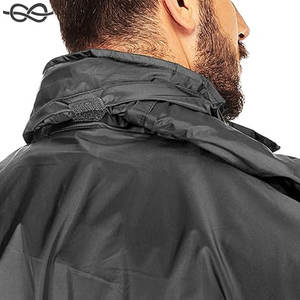 Veste de pluie légère et imperméable pour hommes Veste de pluie à capuche longue compressible High Street Golf Cycling Outdoor Activities - Product Image 3