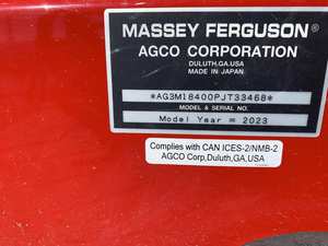 Tractor Massey Ferguson 1840M 4WD 2023: Utilidad Compacta Premium con Motor y Caja de Cambios de Alta Productividad y Versatilidad - Product Image 6