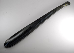 2023ฮอร์นรองเท้าแบบยั่งยืนที่ใส่รองเท้าหนังพร้อมไม้และหนังดีไซน์แบบดั้งเดิม - Product Image 2