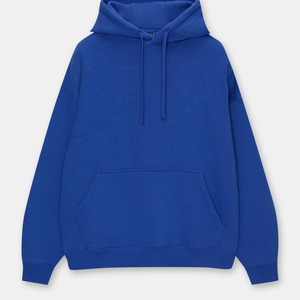 Vente en gros de sweat-shirts à capuche surdimensionnés pour hommes en coton 100% pour un style hivernal thermique de couleur Purple Haze, motif uni, impression de logo personnalisée - Product Image 3
