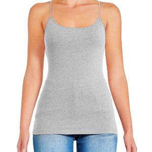 Camisetas sin mangas de algodón 100% ajustadas para mujer, calidad Premium por sublimación de tela de punto, todos los tamaños, Color sólido para todas las edades, superventas - Product Image 1