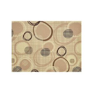 Passatoia Mod.Futura H.52 Disegno Cerchi Grigio - Product Image 2