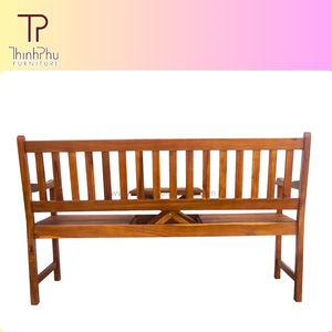 Modern Solid <b>Wood</b> <b>Bench</b> for <b>Outdoor</b> Use in Parks Malls Hotels Villas-Thinh Phu Furniture- Factory - Product Image 3