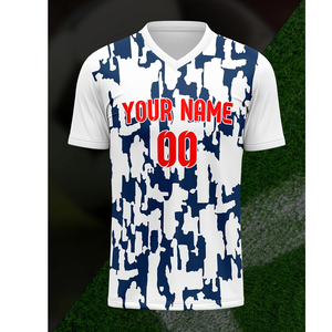 Maillot de football américain sur mesure numérique en gros haut de gamme imprimé par sublimation équipe crop top maillot de football américain de qualité supérieure - Product Image 5