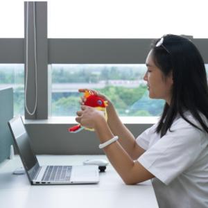 Jouet d'oiseau interactif IA OEM, Peluche intelligente à réponse vocale, Compagnon d'accompagnement émotionnel pour enfants, Cadeau Premium 2026 pour 3 ans et plus - Product Image 1