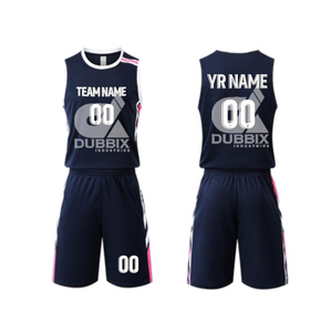Conjunto de Uniforme de Baloncesto Unisex de Secado Rápido al por Mayor, Talla 6XL, Ropa Deportiva Personalizada OEM, Transpirable, con Patrón 3D Sublimado - Product Image 3