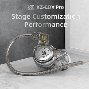 <span class=keywords><strong>KZ</strong></span> EDX Pro Écouteurs Intra-Auriculaires HIFI Basses, Moniteur Intra-Auriculaire, Écouteurs de Sport Anti-Bruit Détachables avec Fil pour Téléphone Portable - Product Image 3