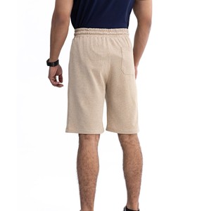 Nouvelle mode de shorts d'été pour hommes en coton/polyester couleur unie, vêtements de plage et de sport personnalisés pour une utilisation quotidienne - Product Image 4