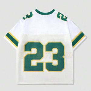 Nouveau design confortable de haute qualité respirant, maillot de football américain à manches courtes grande taille - Product Image 2