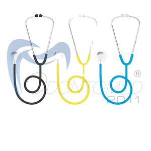 Médico Enfermera Médico Cardiología del corazón Dispositivo de diagnóstico Estetoscopio de cabeza única precio - Product Image 1