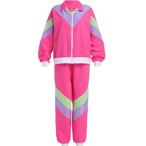 Survêtements de luxe pour femmes Concevez votre propre impression Logo Zip Up Survêtement Oem Vente en gros Cotton Tech Fleece Zipper Survêtement - Product Image 4