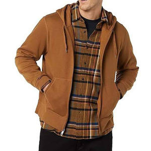 Sudadera con Capucha y Cremallera Completa de Manga Larga Informal para Hombre - Product Image 3