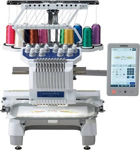 Máquina de Bordar Industrial Plana, Equipo de Bordado Automático Multiagujas para Producción de Insignias, Banderas y Prendas - Product Image 1