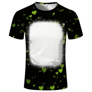 T-shirts Half Ringer pour hommes les plus vendus Street Wear élégant avec sublimation à bas quantité minimale de commande 100% coton Prix compétitif - Product Image 2