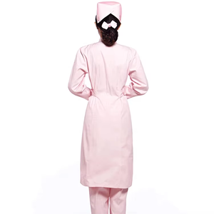 Haute qualité 2025 nouveau Style personnalisé votre propre Logo à manches longues infirmière médicale ensembles uniformes ensemble de gommage - Product Image 4