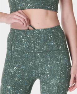 Leggings de Yoga Largos con Cintura Alta Elástica, Diseño de Puntos con Estampado Digital, Transpirables, de Secado Rápido y Cómodos - Product Image 1