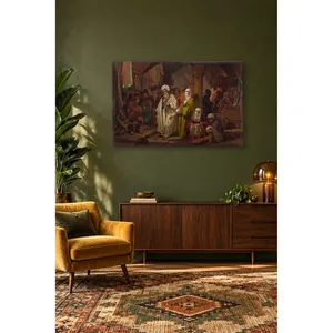 Impression sur toile « Fida Amadeo Preziosi Shopping in the Covered Bazaar » - Product Image 2