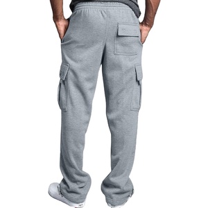 กางเกงวอร์มผ้าฟลีซน้ำหนักเบา แฟชั่นกีฬา ทรงหลวม มีกระเป๋า จ็อกเกอร์ ไซส์ใหญ่ สำหรับฤดูหนาว แต่งลูกไม้ ผ้าฝ้าย 100% รุ่นปี 2026 - Product Image 6