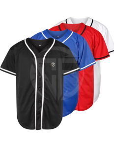 Personnalisable haute qualité jeunesse Baseball chemise confortable et respirant vêtements de sport pour adultes grande taille bas quantité minimale de commande ensemble style - Product Image 1