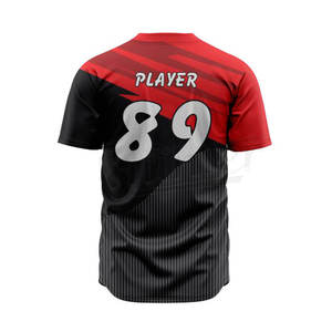 Uniforme de baseball confortable de vêtements d'équipe de qualité supérieure à vendre le meilleur uniforme de baseball en tissu de polyester - Product Image 4