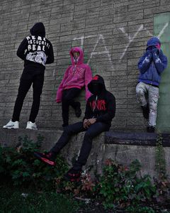 เสื้อมีฮู้ดลำลองสำหรับผู้ชาย, เสื้อฮู้ดลำลองสีพื้นใส่ได้พอดีตัวสำหรับฤดูหนาวของผู้ชาย - Product Image 6