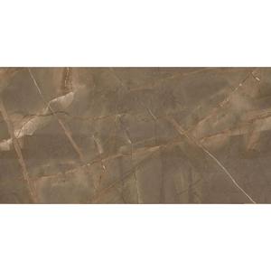 Orientbell vitrificado (GVT) 600X1200 DR tallado Armaniiee mármol marrón acabado mate azulejos grandes azulejos de porcelana de suelo de pared grande - Product Image 4