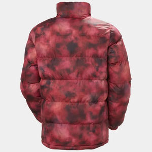 Custom Streetwear Thermochromic OEM Print Jackets Streetwear Crop Vintage Heavyweight Winter Hooded Windproof Puffer Jacket <b>Coat</b> - Product Image 2