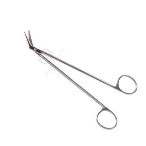 Ciseaux vasculaires DeBakey 180 mm, lame angulaire tranchante de 10 mm en acier inoxydable pour une chirurgie de précision |   Haute qualité certifiée CE - Product Image 4