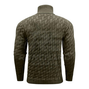 Men Stylish Knit <b>Pullover</b> <b>Sweater</b> Warm Comfortable Wear Men Thick Knit <b>Pullover</b> <b>Sweater</b> Soft Warm Winter Wear - Product Image 4