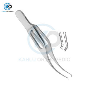Instrument chirurgical ophtalmique réutilisable à angle Extra délicat, nouvelle pince de Suture de liaison en titane de KAHLU orthopédique - Product Image 3
