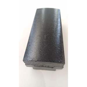 อิฐขัดเงาทรงสี่เหลี่ยมขนาด 120 มม. ความหยาบ 60 กริต ยึดติดด้วยโลหะ ความแข็งสูง รับผลิตตามแบบ OEM ความหนา 10 มม. - Product Image 3