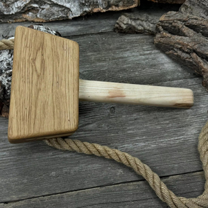 Martillo de madera con diseño de superhéroe de Marvel, Thor, Acacia, Mullets, martillo de madera para marisco, cangrejo - Product Image 1