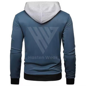 Sudaderas Lisas de Alta Calidad para Hombre, Corte Ajustado, al por Mayor, de Fabricante de Alta Calidad, Tallas Grandes, Modernas - Product Image 2