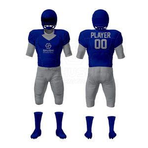 Uniforme de Fútbol Americano para Hombre, Nuevo Modelo 2025, de Alta Calidad, Transpirable, Estampado, Manga Corta, Conjunto Completo, Jersey de Equipo - Product Image 5