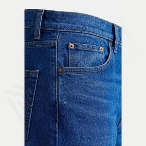 กางเกงยีนส์เดนิมผู้ชายขายดีสำหรับฤดูหนาว ใส่ได้ทุกวัน สไตล์ลำลอง คุณภาพสูง ออกแบบโลโก้ตามสั่ง สีตามสั่ง พรีเมียม - Product Image 5