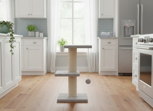 โพสต์ขูดคุณภาพสูงป่าเงิน amistar สำหรับแมวและลูกแมวทุกสายพันธุ์และขนาด - Product Image 6