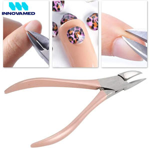 Coupe-ongles en acier inoxydable, coupe-cuticules, coupe-ongles incarnés, outil de soin des ongles, pédicure, élimination des cuticules, podologie - Product Image 3