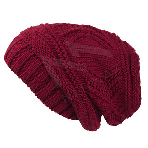 Fabrication personnalisable meilleure qualité bonnets chapeaux bonnets d'hiver tricotés à séchage rapide 100% chapeaux d'hiver en acrylique - Product Image 1