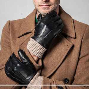 Gants longs en cuir et en peau de mouton pour la fête d'opéra d'hiver pour femmes au design personnalisé en gros - Product Image 3