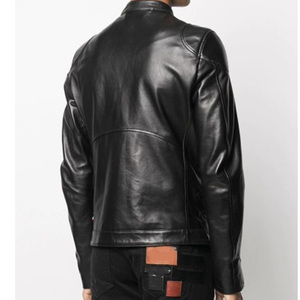 Nouveau Design personnalisé 2025 chemise en cuir véritable hommes Style classique vêtements de cérémonie hiver à manches longues de haute qualité écologique - Product Image 3