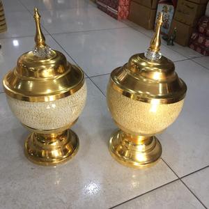 โหลโลหะทรงโถสำหรับตกแต่งบ้านและงานรื่นเริงทำจากโลหะ AG ทรงยุโรป - Product Image 3