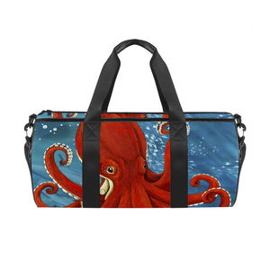 Sac polochon de voyage OEM de grande capacité personnalisé de haute qualité en cuir véritable sacs de vente en gros étanches Sport Gym - Product Image 4