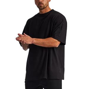 Top à la mode en gros à manches courtes col rond coton pull T-Shirt couleur unie Simple ample décontracté haut tricoté - Product Image 2