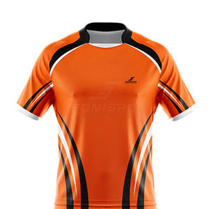 Conjuntos de uniformes de tela cómodos de ropa deportiva de rugby personalizados de alta calidad del fabricante - Product Image 2